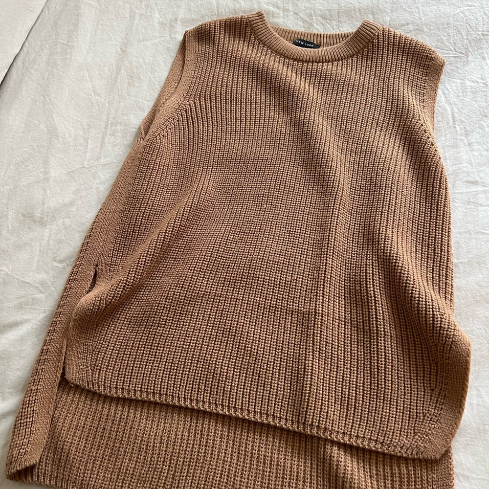 Brown Sweater Vest